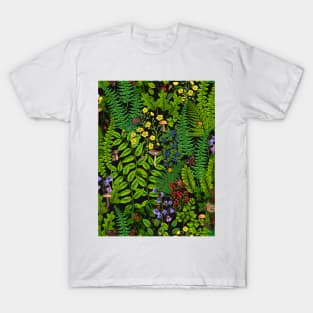 Forest fauna and flora T-Shirt